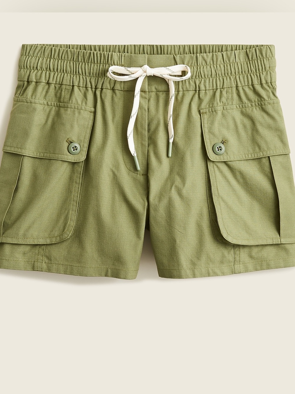 J. Crew Pull On Cargo Short Green Size Small